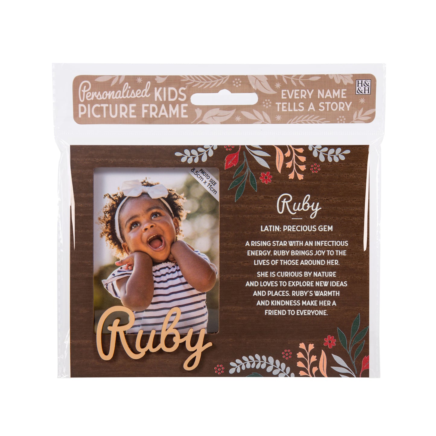 Kids Picture Frame - Ruby