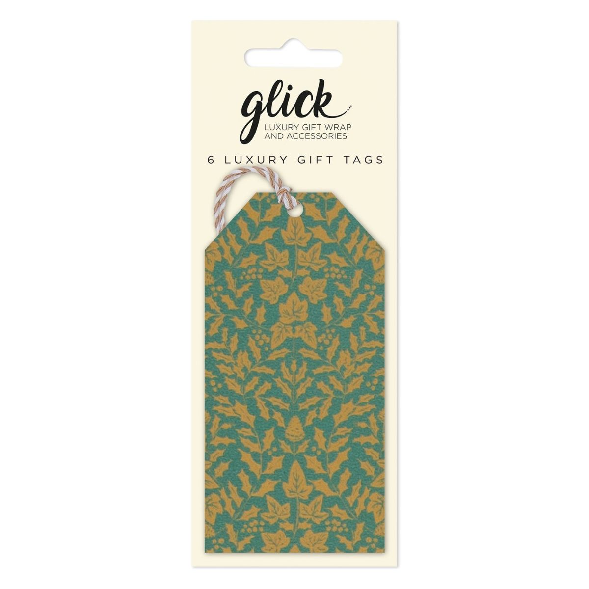 Christmas Tags Multipack - 6 x Christmas Baroque
