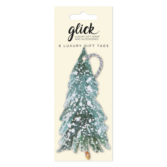 Christmas Tags Multipack - 6 x Finnish Forest Tree