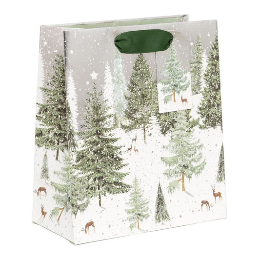 Christmas Gift Bag Medium - Finnish Forest
