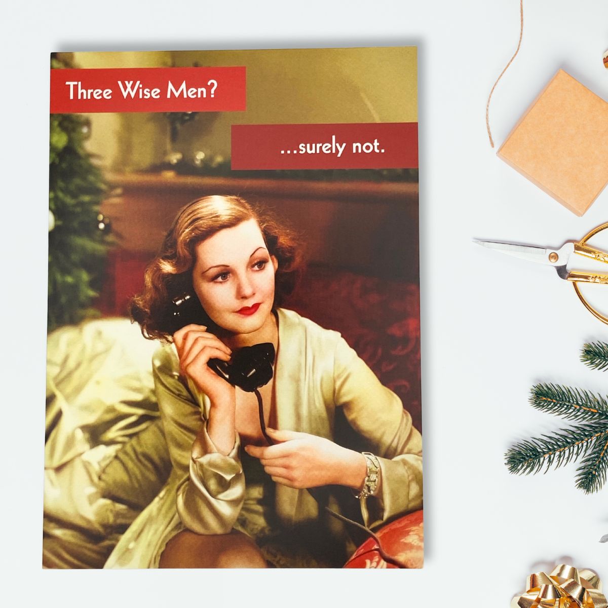 Funny Christmas Card - Three Wise Men