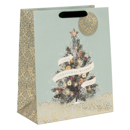 Christmas Gift Bag Large - Charming Cedar