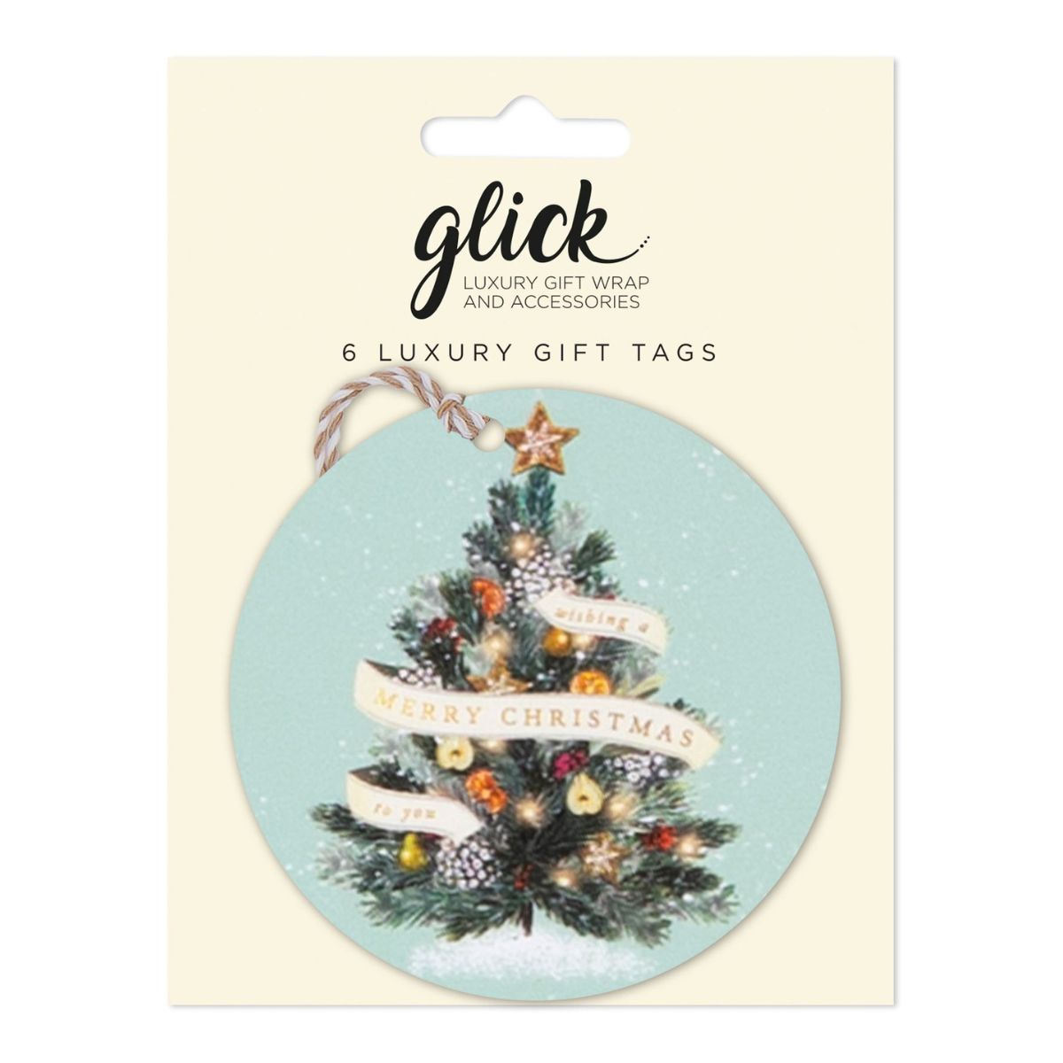 Christmas Tags Multipack - 6 x Charming Cedar
