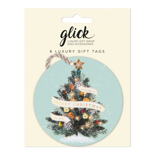 Christmas Tags Multipack - 6 x Charming Cedar