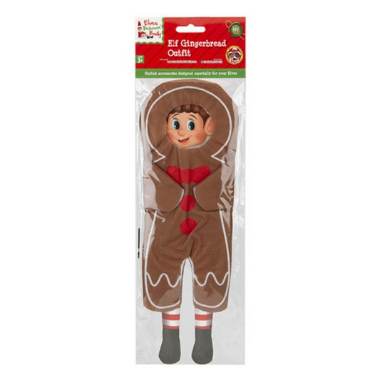 Christmas Elf - Gingerbread Man Outfit