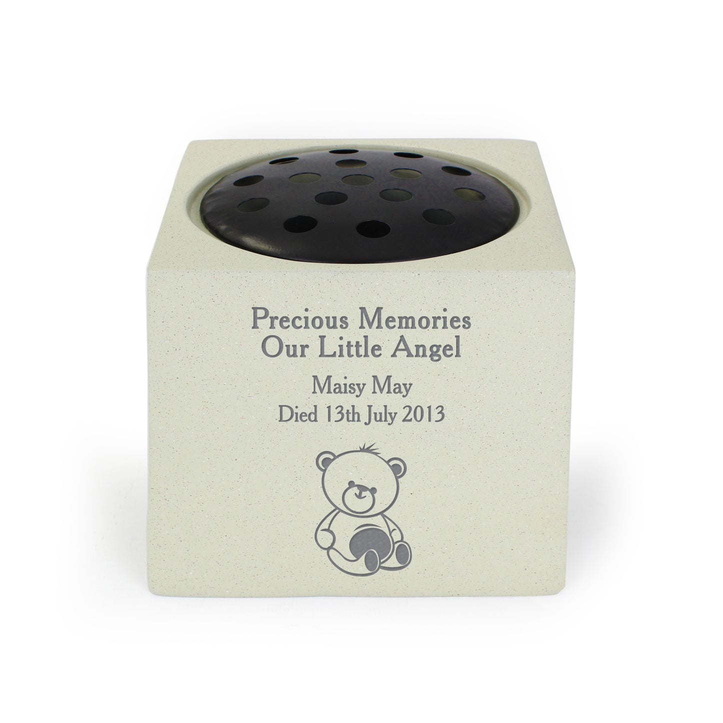 Personalised Teddy Bear Resin Memorial