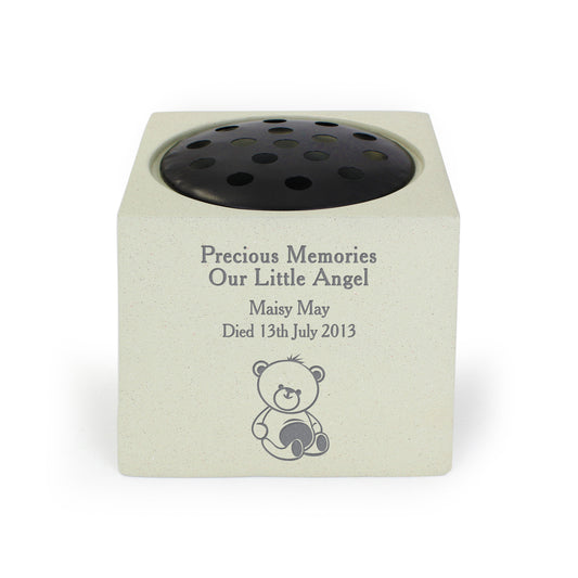Personalised Teddy Bear Resin Memorial