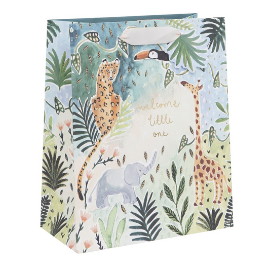 Jungle themes large gift bag