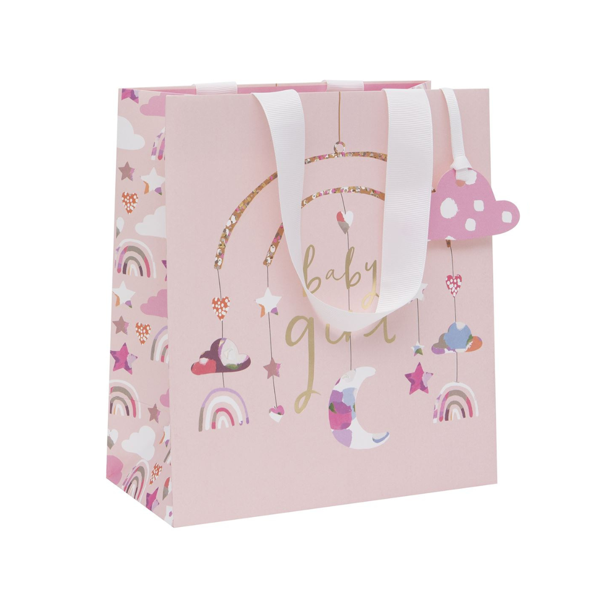 Gift Bag Medium - Baby Girl Hanging Mobile