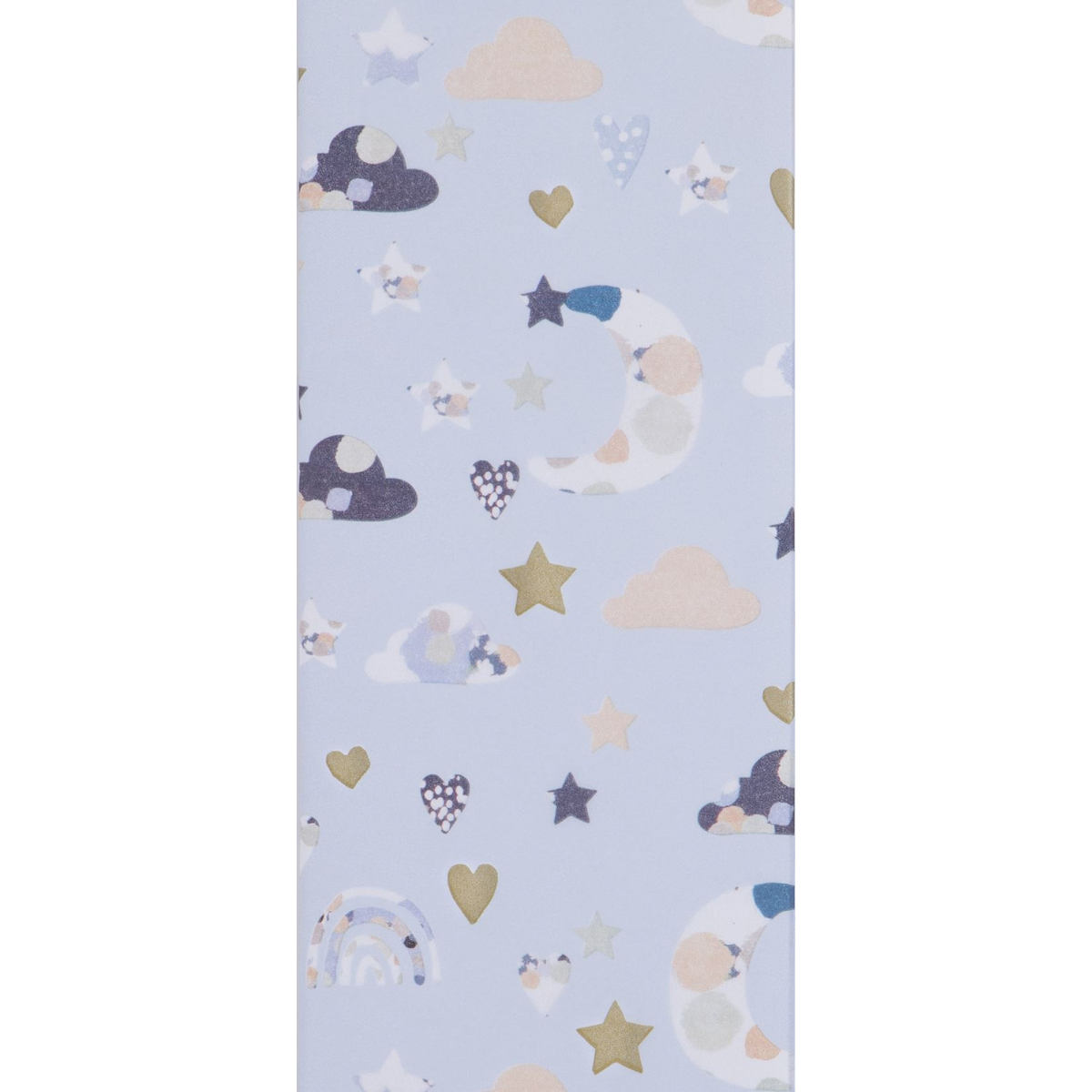 Printed Tissue Paper - Baby Boy Moon & Stars