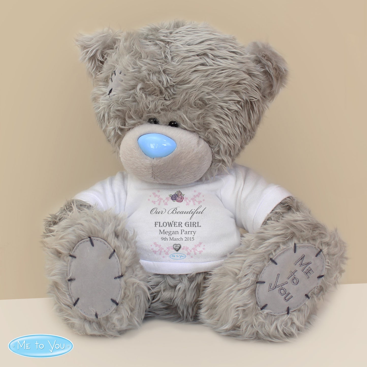 Personalised Bridesmaid & Flower Girl Me To You Bear