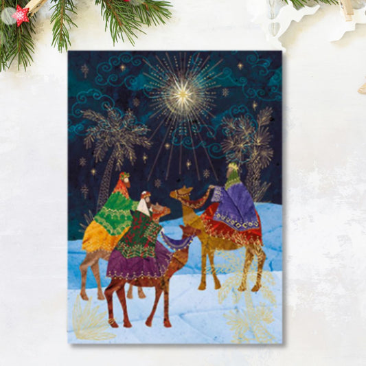 Christmas Charity Cards - 8 x Follow The Star