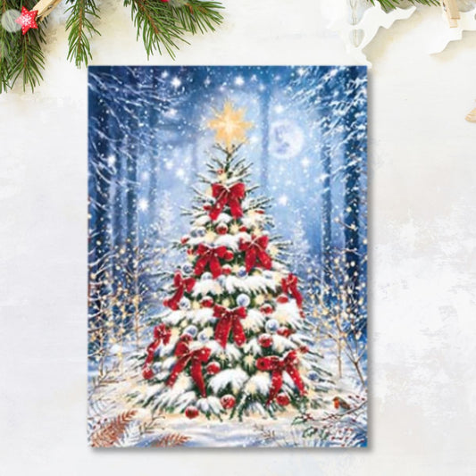 Christmas Charity Cards - 8 x Christmas Tree