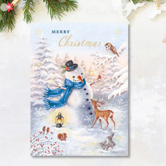 Christmas Charity Cards - 8 x Woodland Animals
