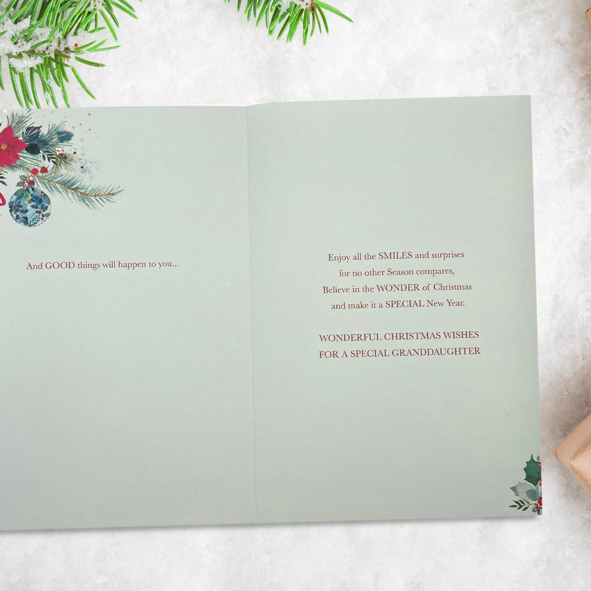 Inside Image Showing Layout And Printed Insert