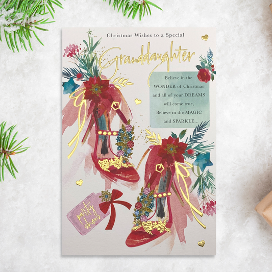Granddaughter Christmas Design Featured Forward Facing