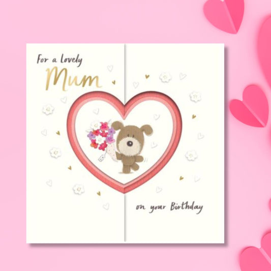 Mum Birthday Card - Elliot & Buttons Large