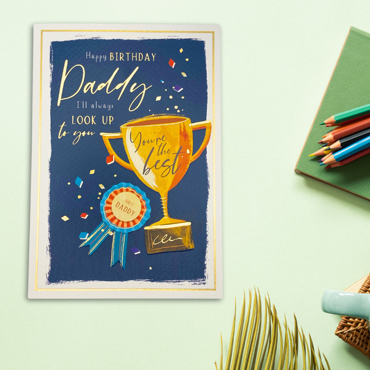 Daddy Birthday Card - Skylight Trophy