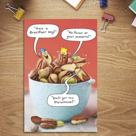 Out Of The Ark Birthday Card - Funny Nuts