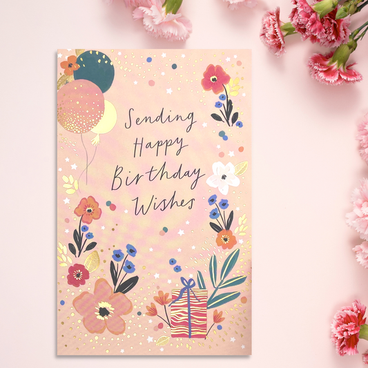 Simply Traditional Birthday Card - Birthday Wishes