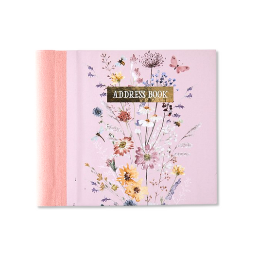 Wild Meadow Address Book Displayed In Full