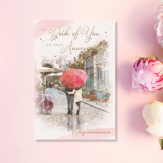 Both Of You Anniversary Card - Brighstone