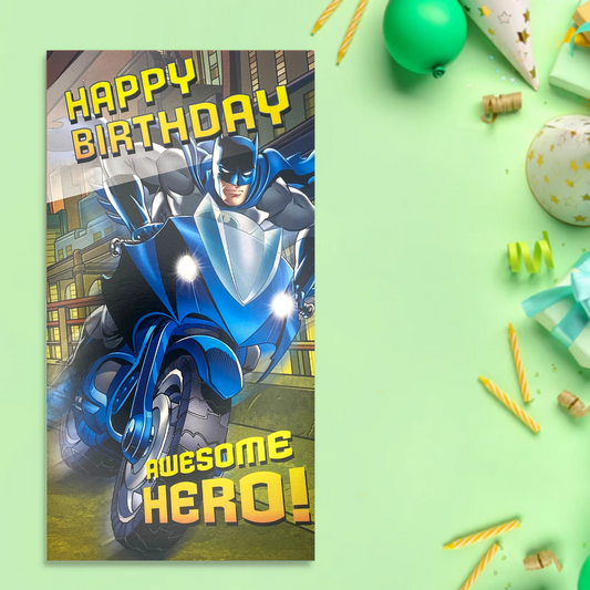 Batman Birthday Card - Awesome Hero!