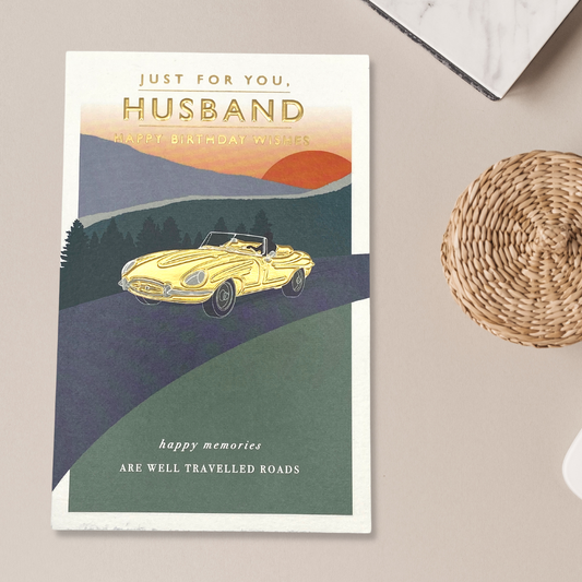 Husband Birthday Card - Oxford Club