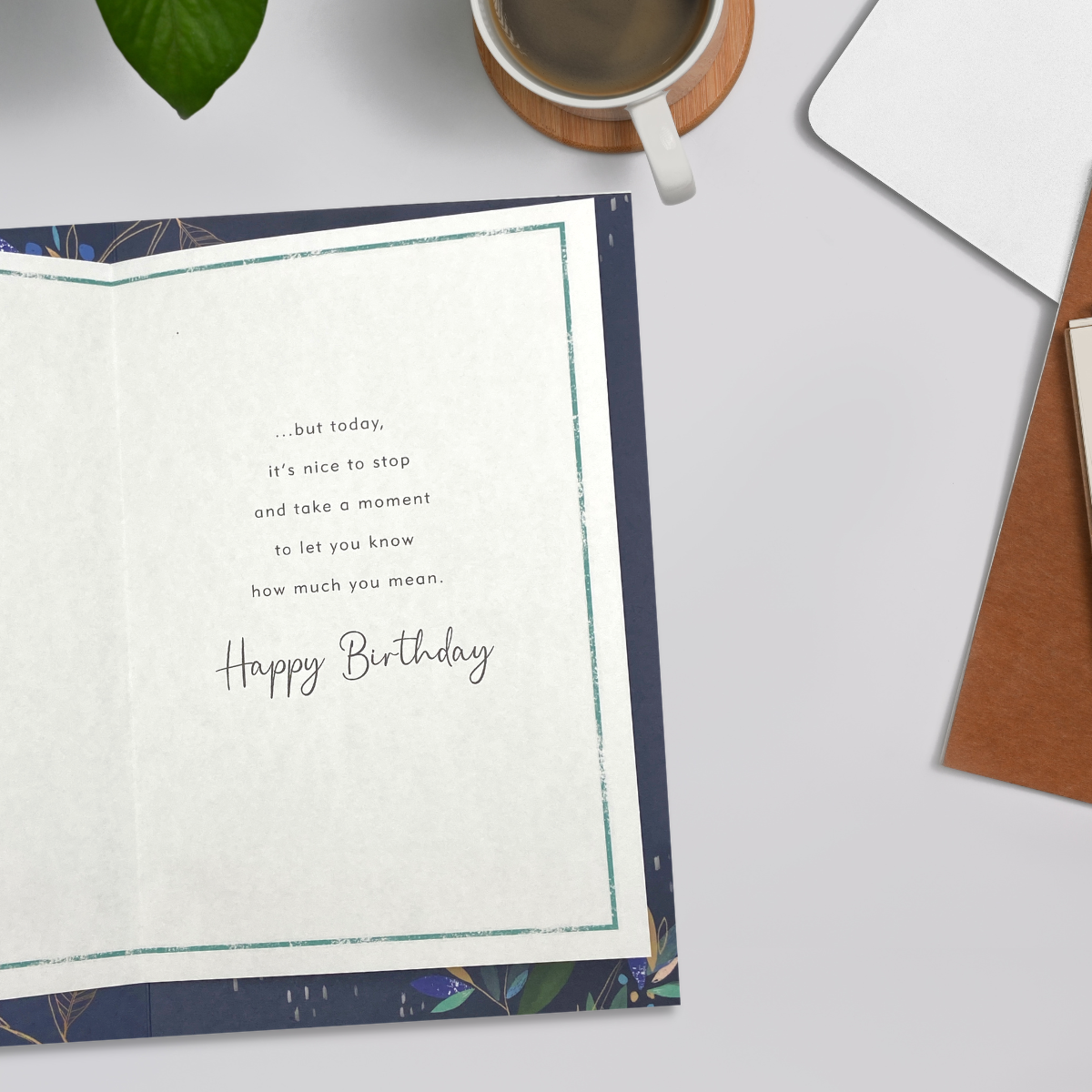 Simply Traditional Birthday Card - Especially For You