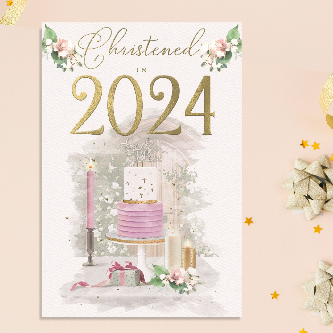 Christened in 2024 Card