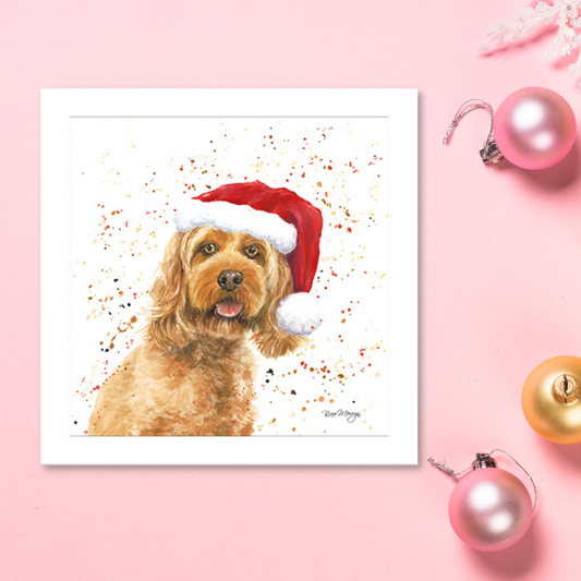 Open Christmas Card - Bree Merryn Dog Carter