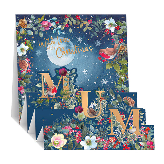 Mum Pop Up Christmas Card