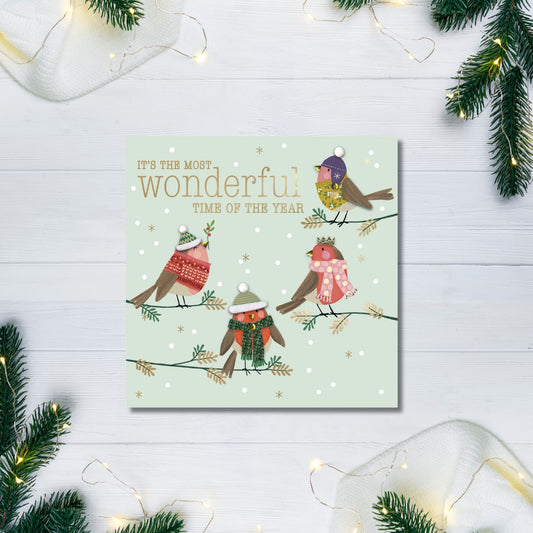 General Christmas Card - Most Wonderful Time