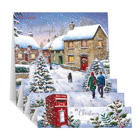 Special Couple Pop Up Christmas Card