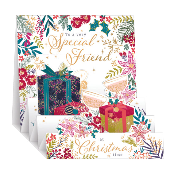 Special Friend Christmas Pop Up Card