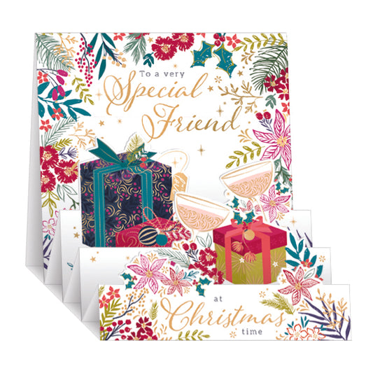 Special Friend Christmas Pop Up Card