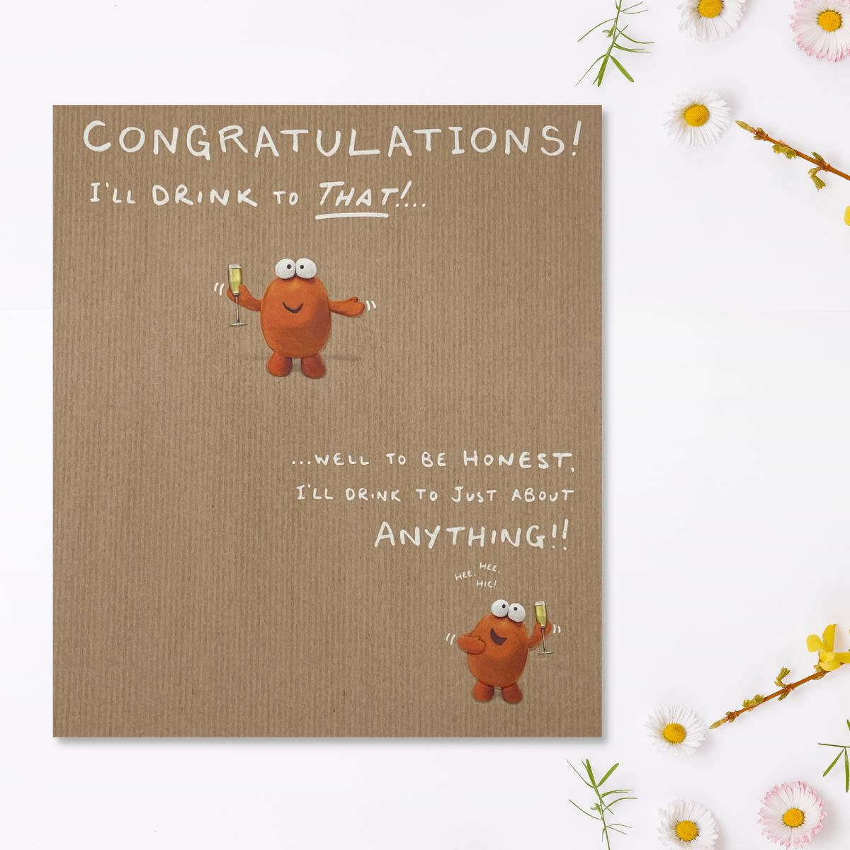 Congratulations Card - I'll Drink To That – The Celebration Store