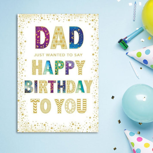 Dad Birthday Card - Pizazz