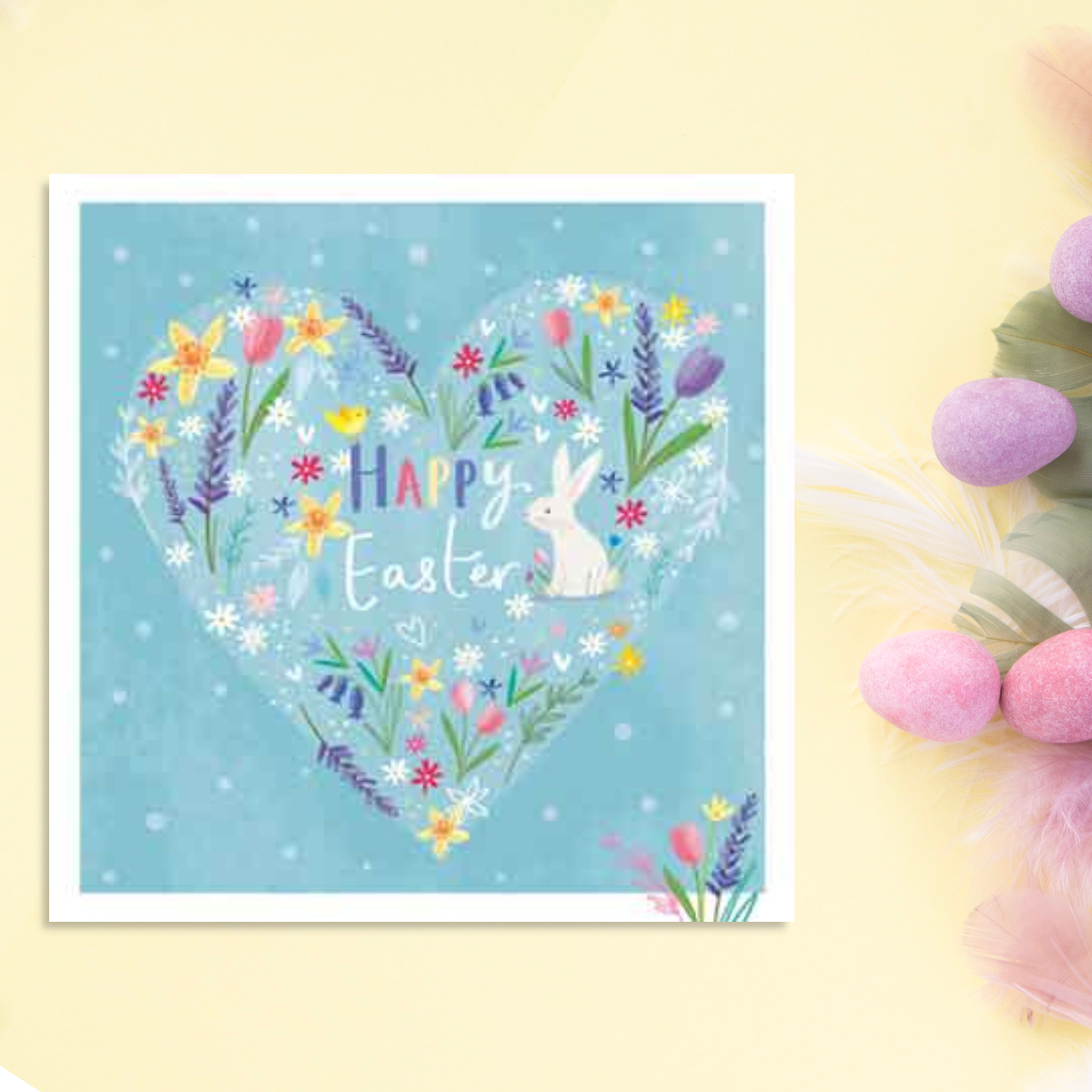 Easter Heart - Packet Of 4 Cards – The Celebration Store