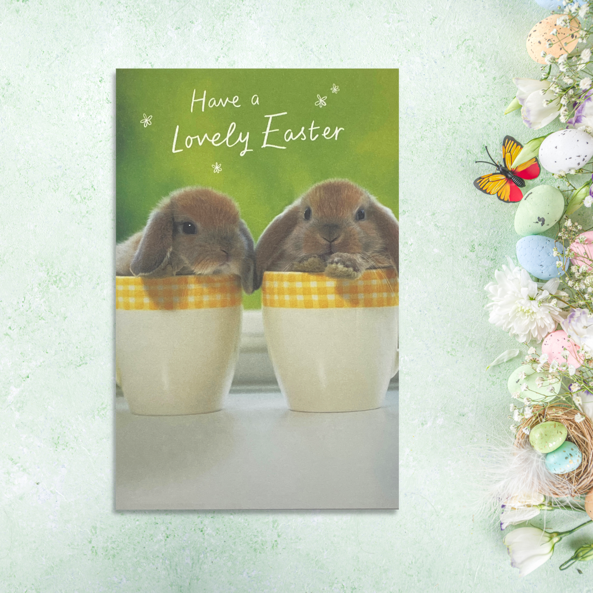 Easter Open - Bunnies in Tea Cups