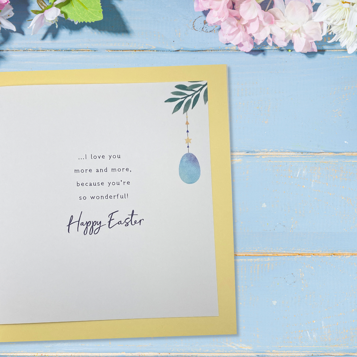 Husband Easter Card - Hanging Mobile