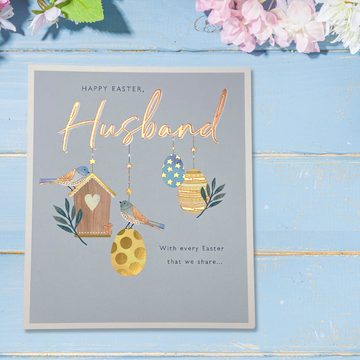 Husband Easter Card - Hanging Mobile