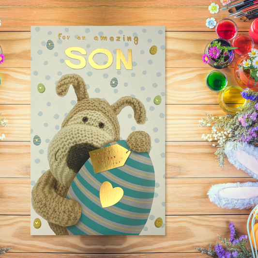 Easter Son - Boofle Bear & Egg