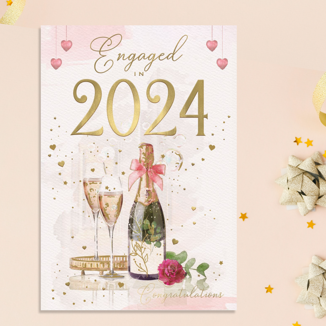 Engaged in 2024 Card