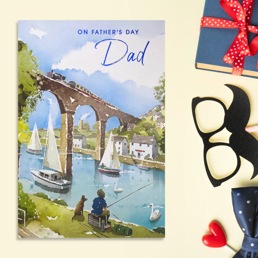 Father's Day Card Dad -Yachting