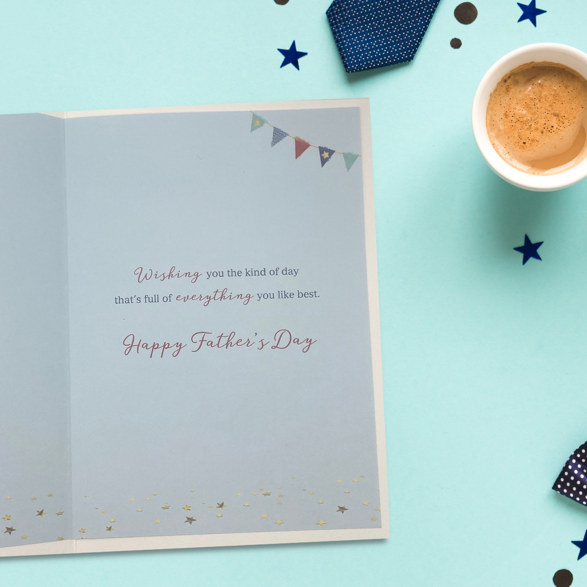 Father's Day Card Open - Essence Tipple