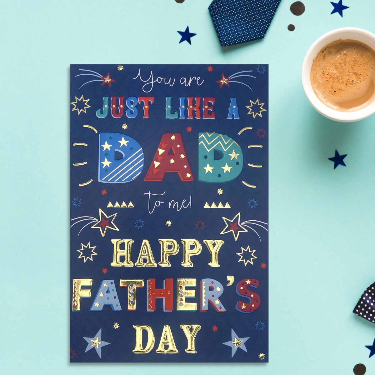 Father's Day Card Just Like A Dad - Giddy-Up