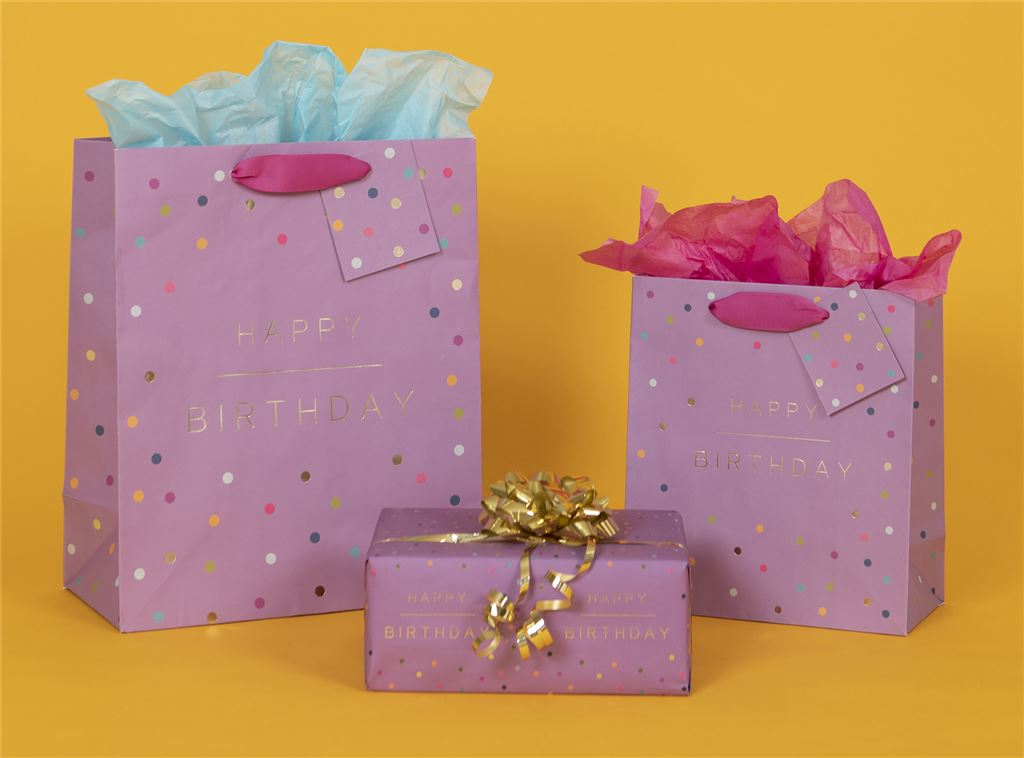 Image showing matching wrap, bags and tissue