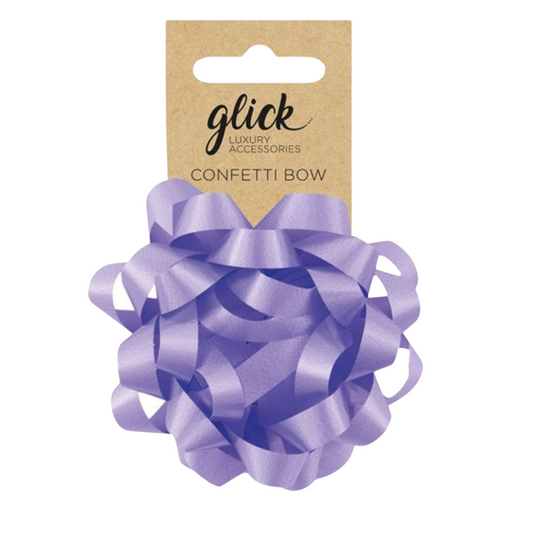 Lilac Confetti Bow