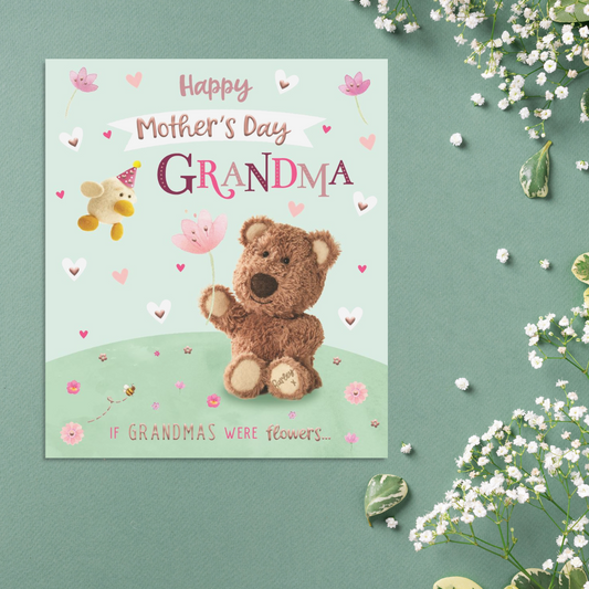 Grandma Barley Bear Mothers Day Design